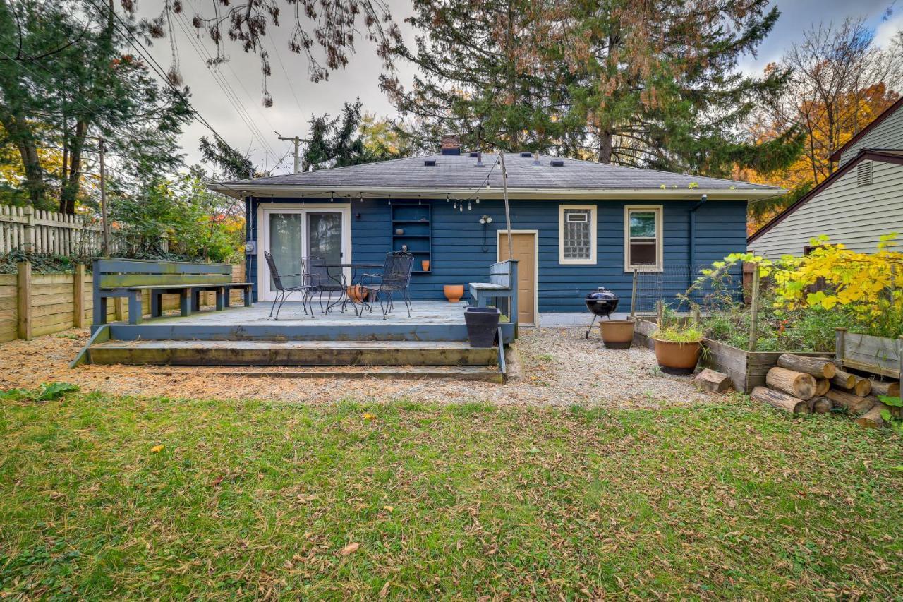 Ann Arbor Home With Deck, 2 Mi To Michigan Stadium! Exterior foto